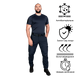 Футболка Patrol CoolPass Pique LT Темно-синяя (8413) 8413(XXXL) фото 2