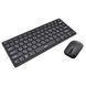 Бездротова клавіатура IOS з мишкою Keyboard Wireless 901. Колір: чорний ws52841 фото 6