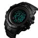 Часы наручные мужские SKMEI 1475BK BLACK, военные тактические часы. Цвет: черный ws18875-1 фото 5