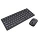 Бездротова клавіатура IOS з мишкою Keyboard Wireless 901. Колір: чорний ws52841 фото 7