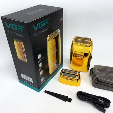 Профессиональный шейвер VGR V-399, беспроводная электробритва, бритва триммер для бороды ws63458 фото