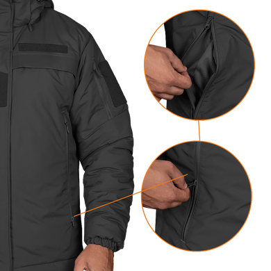 Зимова куртка Patrol System 3.0 Nylon Taslan Чорна (7273), XL 7273-XL фото