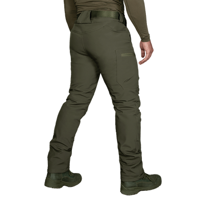 Зимние штаны SoftShell Олива (6614), S 6614S фото