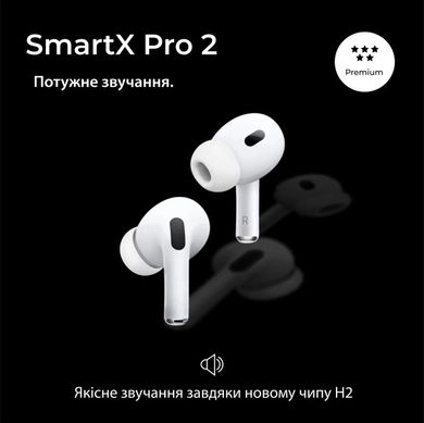 Наушники беспроводные TWS SmartX Pro 2 Premium Bluetooth наушники с микрофоном SAP2P фото