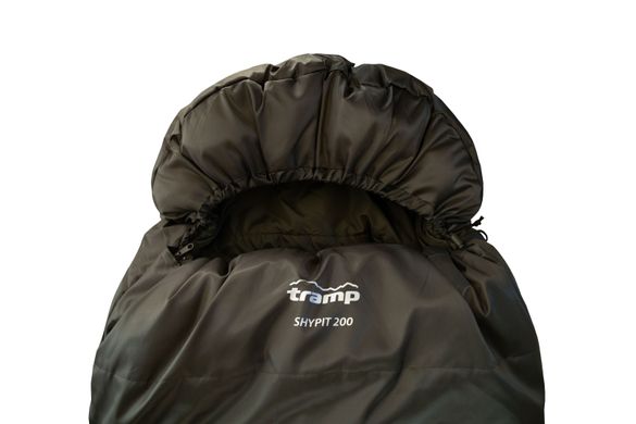 Спальный мешок Tramp Shypit 200 Wide одеяло с капюшоном левый olive 220/100 UTRS-059L-L UTRS-059L-L фото