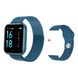 Smart Watch T80S, два браслети, температура тіла, тиск, оксиметр. Колір: синій ws39115 фото 2
