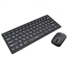 Беспроводная клавиатура IOS с мышкой Keyboard Wireless 901. NP-999 Цвет: черный 144246 фото