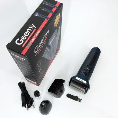Профессиональные электрические бритвы Gemei GM-566, Профессиональная электробритва XV-202 с насадками 480807 фото