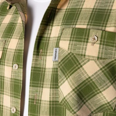 Рубашка "Легит" Olive/White (9333) 9333(XL) фото