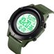 Часы наручные мужские SKMEI 1508AGWT ARMY GREEN-WHITE, Водонепроницаемые мужские часы. Цвет: зеленый ws68868 фото 3
