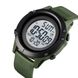 Часы наручные мужские SKMEI 1508AGWT ARMY GREEN-WHITE, Водонепроницаемые мужские часы. Цвет: зеленый ws68868 фото 4