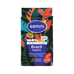 Кава мелена Gemini Brazil Santos 250 г 7142 (M) фото
