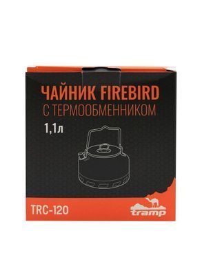 Чайник Tramp из анодированного алюминия с теплообменником 1,1 л, UTRC-120 UTRC-120 фото