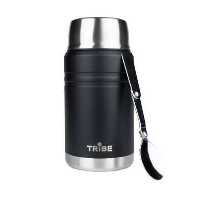 Термос Tribe Food Jar харчовий 0,7 л T-DE-0023, black T-DE-0023-black фото