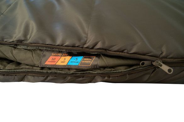 Спальный мешок Tramp Shypit 200 Wide одеяло с капюшоном правый olive 220/100 UTRS-059L-R UTRS-059L-R фото