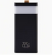 Повербанк LEVINO 30000 mAh з ліхтариком USB-C/USB-A/MicroUSB, чорний HP-N50B фото 1