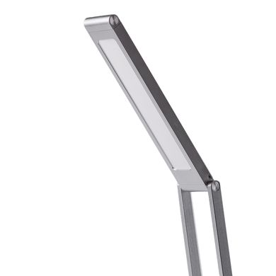 Светодиодная настольная лампа на аккумуляторе 3 Вт, лампа складная Серебро HP719S фото