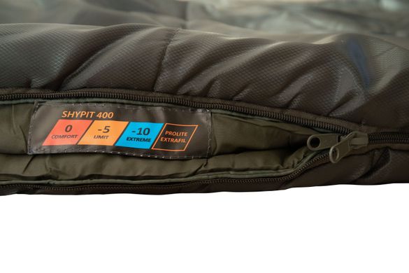 Спальный мешок Tramp Shypit 400 одеяло с капюшоном левый olive 220/80 UTRS-060R-L UTRS-060R-L фото
