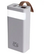 Повербанк LEVINO 30000 mAh с фонариком USB-C/USB-A/MicroUSB, белый HP-N50 фото 2