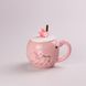 Чашка керамічна Flamingo 500мл з кришкою і ложкою чашки для кави HPCY8276FLAM фото 1