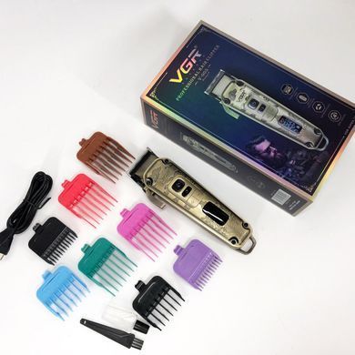Машинка для стрижки для дома VGR V-005, Аккумуляторный универсальный триммер GP-401 для стрижки 480900 фото