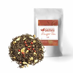 Чай листовий Gemini Ginger Tea Імбирний чай 250г 0114 фото